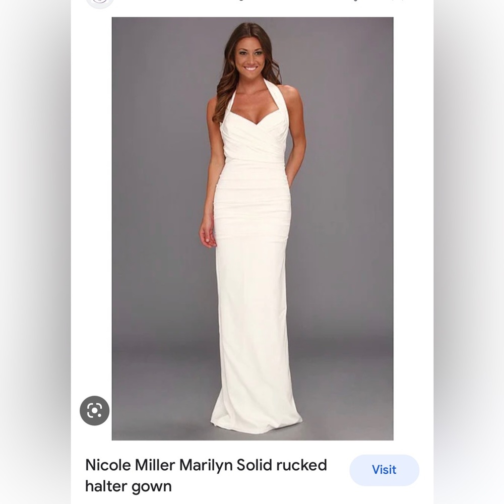 Nicole Miller Marilyn Wedding Dress size 8